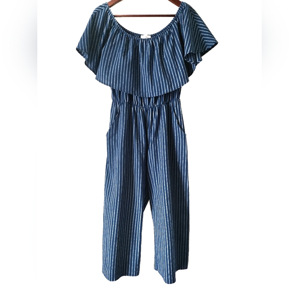 Everly Blue Stripe Jumper M